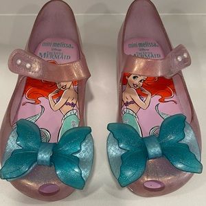Mini Melissa the Little Mermaid shoes